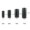 Storage Bottles 10pcs/pack 50ml 75ml Empty Clear Black Deodorant Twist Up Stick Tube Round Bottom Filling Container