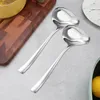 Löffel kreative Entenmundsuppe Löffel Edelstahl Esslöffel mit langem Griff Pot Ladle Scoop-Geschirr rostfrei