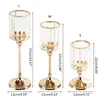 Candlers porte-verre en verre en cristal chandelier