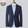 Men's Suits 2024 Business Leisure Suit Jacket Fashion Matching High-end Handsome Slim Single Top Middle-aged Thin