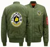 MEN039S Flight Jacket Bomber Wool Liner Print Bultaco Cemoto Pursang Spanien Motorcykel snabbaste transporthastighet CX2008013460773