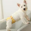 Dog Apparel Female Heat Pants Soft Pet Menstrual Breathable Mesh Diapers Leak-proof Water-absorbed For