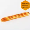 Dekorativa blommor Fake Bread Simulation Baguette Soft Lifelike Long Baguettes Cake Store Food Model Home Decoration Ins Kitchen Po Props