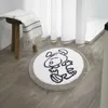 Tappeti da bagno tappeto bagno antiscivolo tappeto pavimento per la casa con pormone del beffata del letto per capetti tappeti porta tappeti