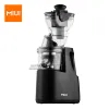 Juiceurs Juicers MIUI Filter Free Slow Juicer avec passoire en acier inoxydable (FFS6), 8 Juicer à vis d'origine, Flagique commerciale