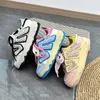 Casual Shoes Sneakers Women Platform Blue Running For Breathable PU Sport Woman Chunky Wedge Footwear 368