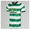 2024 2025 Novo estilo celtas kyogo camisa de futebol de manga curta 23 24 25 Casa européia fora Terceira camisa de futebol Celtic Daizen Reo McGregor Hoops Anniversary Maillots Kit