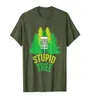 Dummer Baum lustiger Frolor Disc Golf T -Shirt01234567897505152