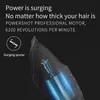 Enchen Professional Hair Trimmer Rechargeble Electric Clipper Men trådlös frisyr justerbar keramisk blad Sharp 240412