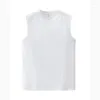 Men's Tank Tops Large Size Japanese Retro Pure Cotton Summer Basic Camisole Oversized Solid Color Loose Hurdle Vest For Men And Women