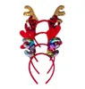 Christmas party performance headbands props supplies sequins antlers headband head buckle children039s gifts ship 10pcs3602875