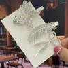 Haarklammern Mode Kristall für Frauen 2024 Schneeflocken Schmetterling Blume Blume Strasszubehör Frauen Vintage Schmuck Haarweife