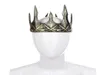 Cospty starożytny nakrycie głowy Viking Corona Hombre Medieval Men Królew King Tiaras Soft Crown Hair Accessories3284516