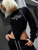 Damen Hoodies Fashion Ins Internet Celebrity Street Sexy stilvolle, locker sitzende Tanz Jumpsuit Pullover Pullover Marke Top