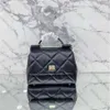 24 Nouveaux navetteurs Sac pour femmes avec motif en diamant à plaid Fashion Lieu de travail One épaule Diagonal Straddle Hands Sac à main