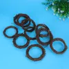 Dekorativa blommor 4 datorer Gruvor Coronas Para Puertas de Entrada Christmas Rattan Wreath Bamboo Base