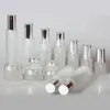 Storage Bottles Transparent Fine Mist Spray Bottle/Emulsion Liquid Bottle Travel Portable Refillable Glass 40ml