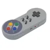 Gamepads XunBeifang Wireless Button Style Controller Gamepad für SNES Mini -Konsole mit Turbo und klare Funktion