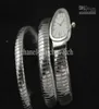 Nieuwe Lady Tubogas roestvrij staal Snake Watch Silver Dial Dames039S Quartz Fashion WorSwatches8796292