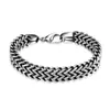 Mens Stainless Steel Bracelet Hip-hop Trendy