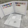 2024 144/160pcs Displações de exibição de unhas Dicas para exibir livro de colorido de colorido Gráfico de quadros de comprimido de cartolha de cartolina mostra