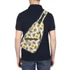 Backpack Customized Striped Petal Orla Kiely Sling Bags Men Scandinavian Floral Shoulder Chest Crossbody Travel Hiking Daypack