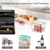 Machine Vacuum Packaging Machine Double Pump Thermal Sealing Vacuum Sealer Plastic Bags Sealer Degasser Vacuum Sealer Machine