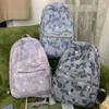 Backpack Fashion Girl Kawaii Printing Trendy Book Bags Female Cute Nylon Laptop School College Ladies Travel Women Men Students