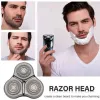 Shavers pour Xiaomi Mijia S500C S500 S300 Electric Shaver Head + Brush Remplacer la tête de rasage MJTXD01SK