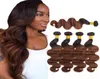 Ombre Body Wave 1B 33 Brésilien Brésilien Remy Vierge Human Hair 3 ou 4 Bundles Long Teave Extensions Natural Noir à Light Au9974006