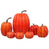 Fleurs décoratives 7 PCS Pumpkin Modèle Ornements Halloween DÉCORATIONS DE MARIAGE INDOOR MO