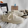 Casual Schuhe Plattform Sneakers Frauen Brand Frau Damen Frühling Herbst Schnürung dicker Sohle Flats Sport vulkanisiert