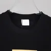 Zomerherenontwerper T-shirt Casual man Dames losse T-stukken met letters Afdrukken Korte mouwen