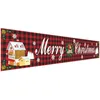 Window Stickers Tronzo Merry Christmas Banner Outdoor Cloth Happy Year Decoration For Home Letter Holiday Party Decor Xmas Navidad#30