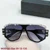 Солнцезащитные очки металлические ультрафиолетовые ультрафиолетовые кадры мужская и женская общая обычные очки 0206