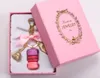 Keychains France Effiel Tower Brands Mujer Macarons de lujo Cake Keychain on Bag Purse Handbag Carms con caja de regalo