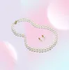 Charmig 78mm South Seas White Pearl Necklace 18 Inch 14K Gold Clasp 9666618