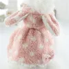 Hundebekleidung Paar Kostüm Overall Welpe Kleid Winter Haustier Kleidung Yorkshire Pudel Bichon Pomeraner Schnauzer Kleidung Outfit