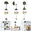 Figurines décoratines Retro Wind Chimes Mur Manuel de suspension Good Luck Classic Fengshi Bells Windchime For Home Porch Garden Door