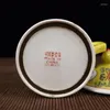 Figurki dekoracyjne Chiny Old Pastel Longgevity bez granic Wzór Pokrywa Chińska kubek herbaty