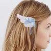 Haarklammern Engel Flügel Clip Plüsch Haarnadelzubehör Trend Bowknot Barrettes xxfb