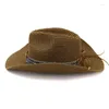 Berets vintage panama chapeau hommes femmes paille Fedora femelle Sunhat dames Summer Beach Sun Visor Cap Chapeau Jazz Trilby Sombrero