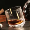 Bicchieri da vino Scudo creativo whisky dondolo bicchiere di bicchiere tazza cocktail bar 10 oz brandy snifters verre