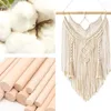 Taquestres Bohemian Cotton Tapestry Macrame de tapeçaria parede pendurada em pendura nórdica Arte geométrica Tassel estilo simples para decoração de decoração de casa decoração