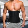 Herrenkörperformern Schweiß Taille Trimmer Belt Activewear Sauna für das Training Fitnessstudio