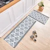 Tapis 2pcs de cuisine tapis de cuisine amorti un tapis anti-fatie non glissant tapis imperméables