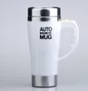 Epacket 450ml Automático Curva -caneca magnética Caneca de aço inoxidável Mistura de água Liquidificador de água preguiçosa Cu8914105