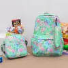 School Bags Cartoon Print 3pcsset Bag Backpacks Schoolbag Fashion Kids Lovely Backpack For Children Girls Student Mochila Sac