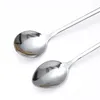 Coffee Scoops Stainless Steel Tableware Spoon With Smooth Feel Premium Material For Sugar Dessert Stirring Mixing JS22