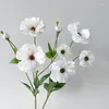 Decorative Flowers Artificial Branch Butterfly Peony Flower Arrangement Ornament Home Table Centerpiece Garden Wedding Bouquet Decoration